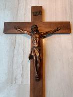 Mooie grote Crucifix., Antiek en Kunst, Antiek | Religie, Ophalen