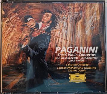 Paganini - 6 Vioolconcerten - Accardo/Dutoit (3CD Boxset) beschikbaar voor biedingen