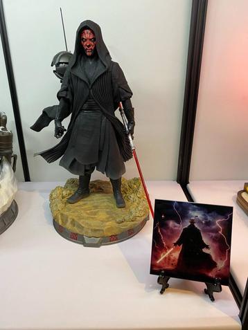 Iron studios star wars darth maul statue  beschikbaar voor biedingen