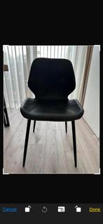 4 By Boo Seashell eetkamerstoelen, Huis en Inrichting, Ophalen, Gebruikt, Zwart, Vier