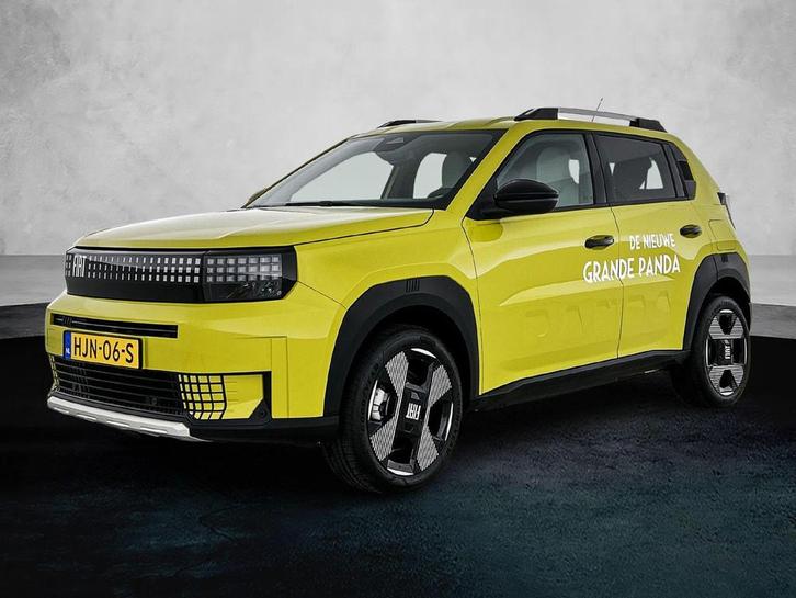 Fiat Panda Grande La Prima 11 kW 44 kWh (bj 2025, automaat), Auto's, Fiat, Bedrijf, Te koop, Panda, ABS, Achteruitrijcamera, Airbags