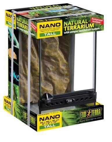 Terrarium nano tall, Dieren en Toebehoren, Reptielen en Amfibieën | Toebehoren, Ophalen, Nieuw, Terrarium of Paludarium