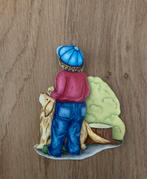 3D plaatje, kind met hond, Ophalen, Nieuw, Kind