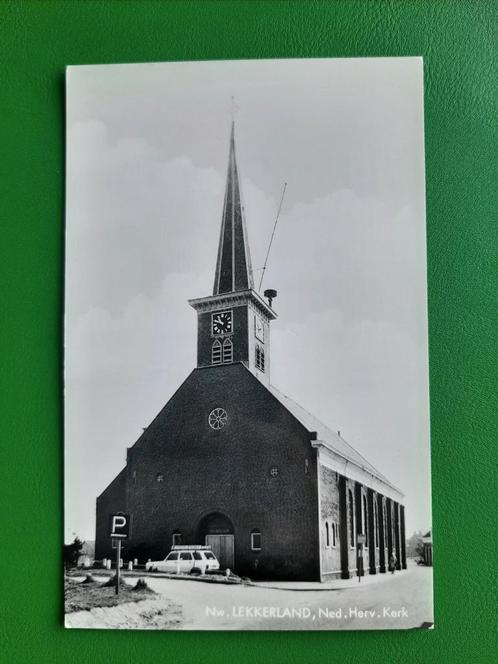 4.11. Nieuw Lekkerland,  Ned. Herv. Kerk. Klf, Verzamelen, Ansichtkaarten | Nederland, Ongelopen, Zuid-Holland, Verzenden