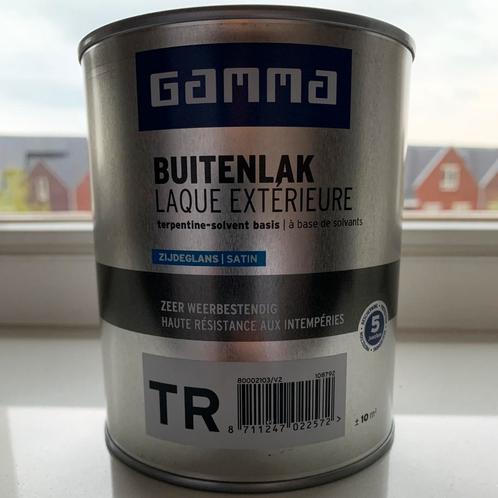 Nieuw! Buitenlak Gamma, Doe-het-zelf en Verbouw, Verf, Beits en Lak, Nieuw, Lak, Minder dan 5 liter, Overige kleuren, Ophalen of Verzenden