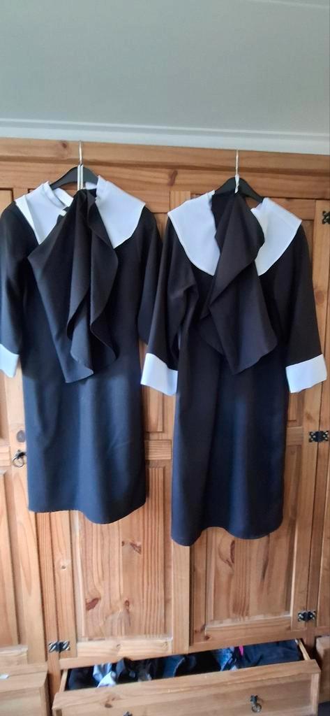 Kinder Nonnen Jurkjes - Set van 2, Kinderen en Baby's, Carnavalskleding en Verkleedspullen, Zo goed als nieuw, Meisje, 122 t/m 128