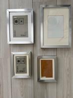 IKEA Ribba Fotolijsten zilver, diverse maten, Ophalen of Verzenden, Gebruikt