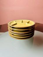 SET VAN 6 OLIJFGROENE GOURMET/TAPASBORDEN, Ophalen of Verzenden