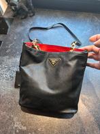 Prada Handtas - Zwart, Sieraden, Tassen en Uiterlijk, Tassen | Damestassen, Ophalen of Verzenden, Zo goed als nieuw, Zwart, Handtas