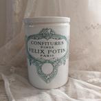 Antieke Franse jampot/advertising pot Felix Potin, Antiek en Kunst, Ophalen of Verzenden