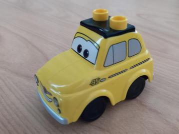 Duplo auto geel taxi Luigi beschikbaar voor biedingen