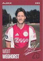 Wout Weghorst Ajax Amsterdam 2025-2026, Verzenden, Zo goed als nieuw, Ajax, Spelerskaart
