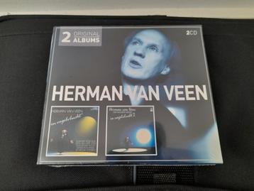 2 CD's Herman van Veen in Vogelvlucht deel 1 en 2 beschikbaar voor biedingen