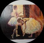 Olie schilderij ballerina danseres, Ophalen of Verzenden