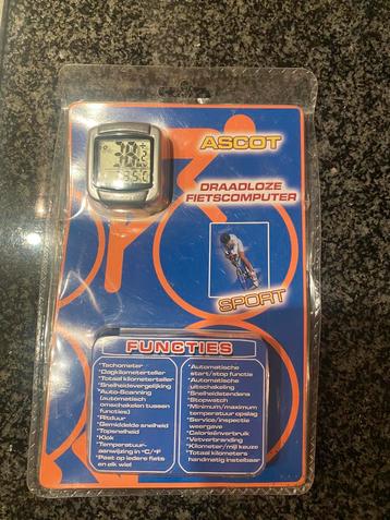 Fietscomputer merk ASCOT compleet beschikbaar voor biedingen