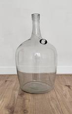 Grote glazen VTwonen flesvaas, h 53 cm, Ophalen, Overige kleuren, 50 tot 75 cm, Nieuw