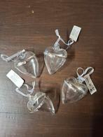 Riviera Maison Hartjes Decoratie - 4 stuks, Overige materialen, Wit, Ophalen of Verzenden, Zo goed als nieuw