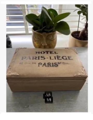 Korting opgepimpte doos Paris hoeken binnenzijde Hotel stof beschikbaar voor biedingen