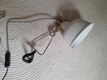 RANARP Klemlamp/ Klemspot, ecru beschikbaar voor biedingen