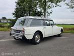 Topstaat! Citroen DS ID20F Break 1971, handgeschakeld, leer, Auto's, Citroën, 7 stoelen, Wit, Leder