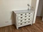 Houten comode met marmeren blad, Huis en Inrichting, Kasten | Ladekasten, Ophalen, Overige materialen, 100 tot 150 cm, Zo goed als nieuw