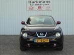 Nissan Juke 1.6i 115PK DEALER ONDERHOUDEN NAVI CAMERA, 607 kg, Euro 5, Stof, Zwart