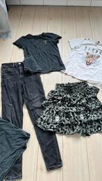 164 170 176 set pakket meisje zomer spijkerbroek rok top, Ophalen of Verzenden