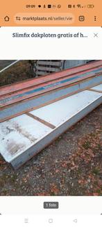 Slimfix dakplaten gebruikt, Ophalen, Gebruikt, Overige materialen, 100 mm of meer