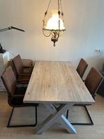 Eettafel met stoelen, Huis en Inrichting, Ophalen, Zo goed als nieuw