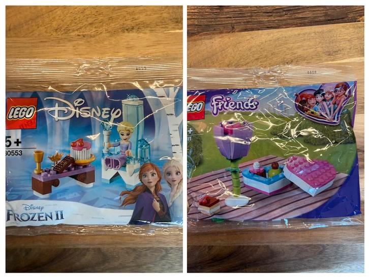 Lego 2 polybags frozen 2 30533 en friends 30411, Kinderen en Baby's, Speelgoed | Duplo en Lego, Zo goed als nieuw, Lego, Complete set