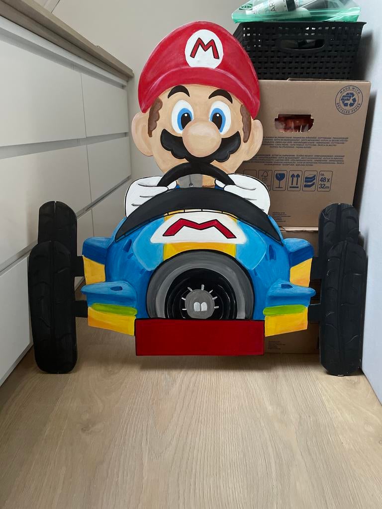 Houten bord van Mario, Ophalen, Gebruikt, Wanddecoratie