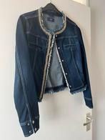 Sjiek spijkerjasje uit goede dames mode zaak., Ophalen of Verzenden, Zo goed als nieuw, Maat 38/40 (M), Blauw