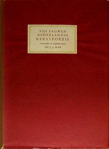 Vijf eeuwen Nederlandse Kerstpoëzie beschikbaar voor biedingen