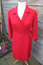 Wikkeljurk rood Donna Morgan mt 8 (EU38-40) Vaste prijs, Kleding | Dames, Maat 38/40 (M), Donna Morgan, Ophalen of Verzenden, Zo goed als nieuw