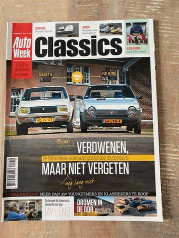 AutoWeek Classics december 2019 Renault 14 & Fiat Ritmo beschikbaar voor biedingen
