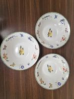 JBS Janneke Brinkman Fruit Flowers Schaal - Kom - 23 cm, Ophalen of Verzenden, Zo goed als nieuw, Overige stijlen, Kop(pen) en/of Schotel(s)