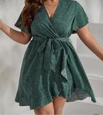Nieuwe Groene wikkeljurk met print - Emery Rose, Maat 46/48 (XL) of groter, Nieuw, Emery rose, Ophalen of Verzenden