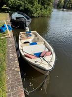 Leuke 6 persoons sloep met 10pk Honda. Vignet Amsterdam 2030, Watersport en Boten, Sloepen, Ophalen, Tot 10 pk, Zo goed als nieuw
