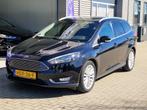 Ford Focus Wagon 1.0 EcoBoost 125pk Titanium nw. distributie, 125 pk, Gebruikt, Zwart, Leder en Stof