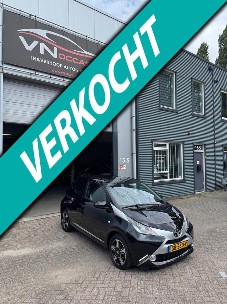Toyota Aygo 1.0 VVT-i x-clusiv NAP CAMERA 5 DEURS BLUETOOTH, Auto's, Toyota, Bedrijf, Aygo, ABS, Achteruitrijcamera, Airbags, Airconditioning