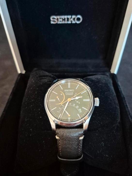 Seiko SPB295J1 LIMITED, Sieraden, Tassen en Uiterlijk, Horloges | Heren, Zo goed als nieuw, Seiko, Leer, Ophalen of Verzenden