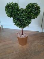 Disney Mickey Mouse buxusboompjes (6 beschikbaar), Ophalen of Verzenden, Mickey Mouse, Zo goed als nieuw, Beeldje of Figuurtje