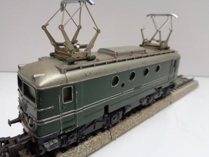 Marklin 3012 SNCF E-loc groen. (H0), Hobby en Vrije tijd, Modeltreinen | H0, Gebruikt, Locomotief, Wisselstroom, Märklin, Ophalen of Verzenden