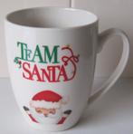 kerst beker - Team Santa - ontwerp Becky's, Ophalen of Verzenden, Zo goed als nieuw