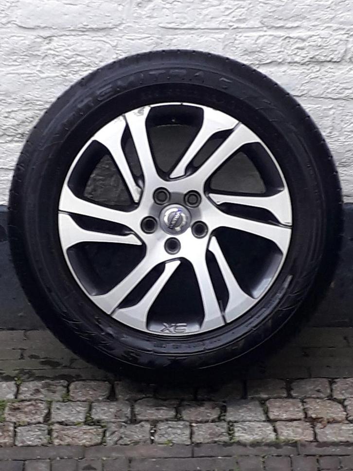 4 x Volvo XC70 17" Valder wielen, Auto-onderdelen, Banden en Velgen, Velg(en), Zomerbanden, 17 inch, 235 mm, Personenwagen, Gebruikt