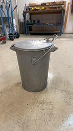 Zinken vuilnisbak  1955- 1965, Ophalen of Verzenden, Zo goed als nieuw, Nb, Nb