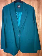 Prachtig groen pak van MS mode in maat 48, Kleding | Dames, Grote Maten, Verzenden, Zo goed als nieuw, MS Mode, Jasje of Colbert
