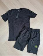 Stone zomerset shirt en korte broek, Kleding | Heren, Sportkleding, Nieuw, Ophalen of Verzenden, Zwart, Stone Island