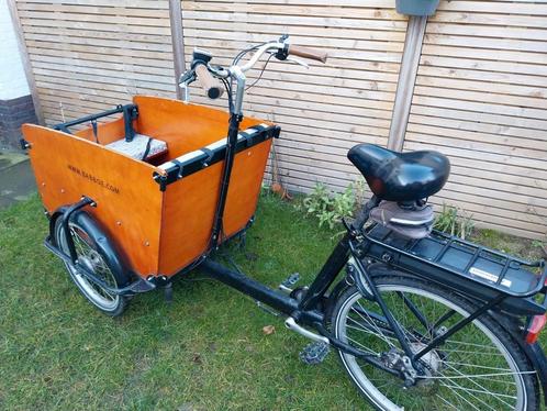 Bakfiets Babboe Big Elektrisch (goedgekeurd), Fietsen en Brommers, Fietsen | Bakfietsen, Gebruikt, Overige merken, 4 kinderen of meer