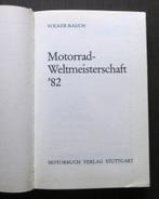 Motorrad-Weltmeisterschaft '82 (Volker Rauch) - 1982, Verzenden, Gelezen, Algemeen